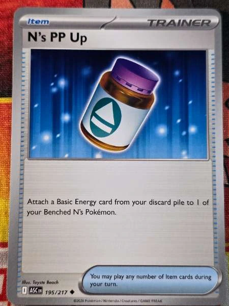 N's PP Up - Ascended Heroes #195/217