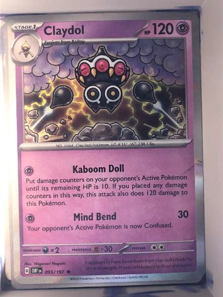 Claydol - Obsidian Flames #095/197