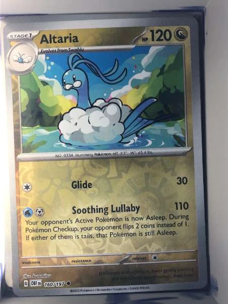 Altaria - Obsidian Flames #160/197