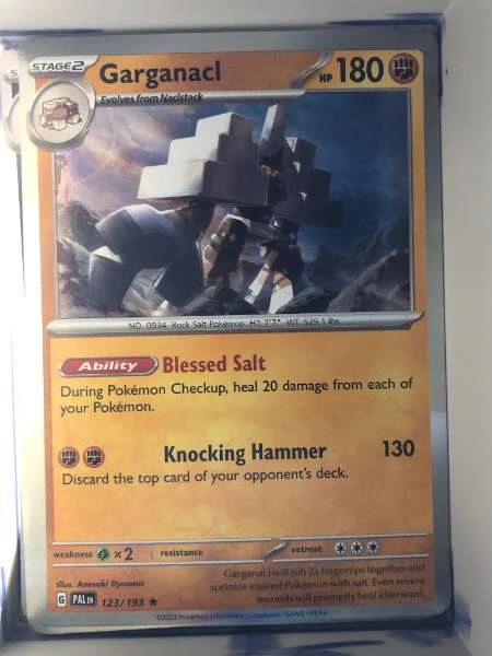 Garganacl - Paldea Evolved #123/193