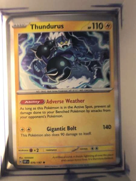 Thundurus - Obsidian Flames #070/197