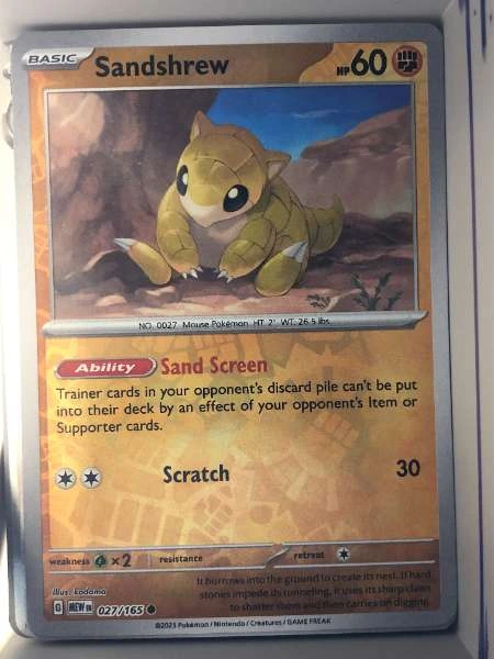 Sandshrew - 151 #027/165