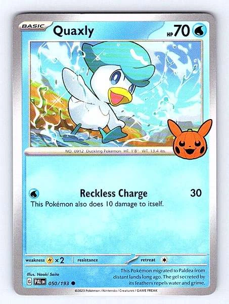Quaxly - Paldea Evolved #050/193
