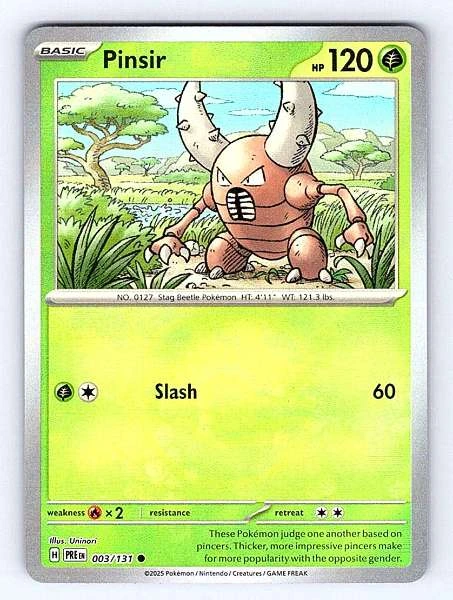 Pinsir Master Ball - Prismatic Evolutions #003/131