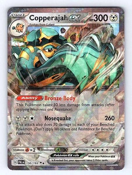 Copperajah ex - Paldea Evolved #150/193