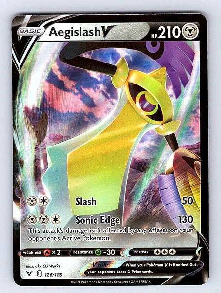Aegislash V - Vivid Voltage #126/185