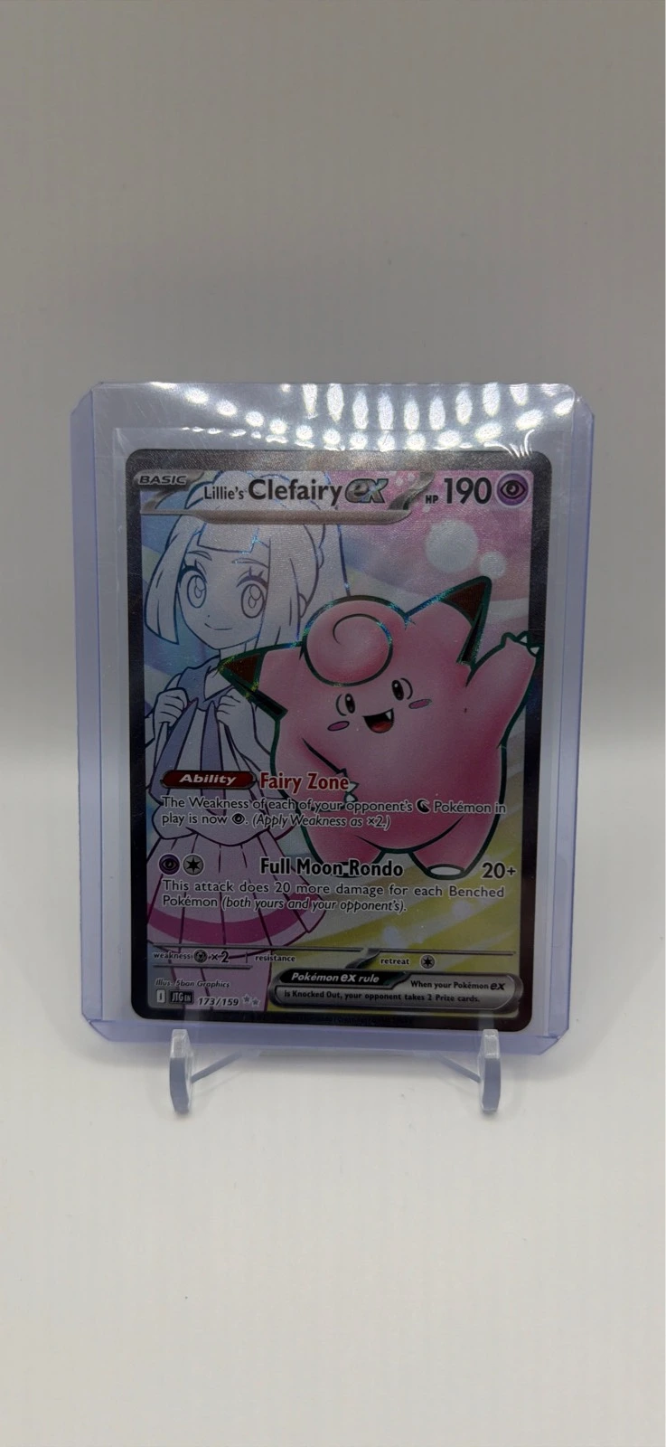 Lillie's Clefairy ex #173/159