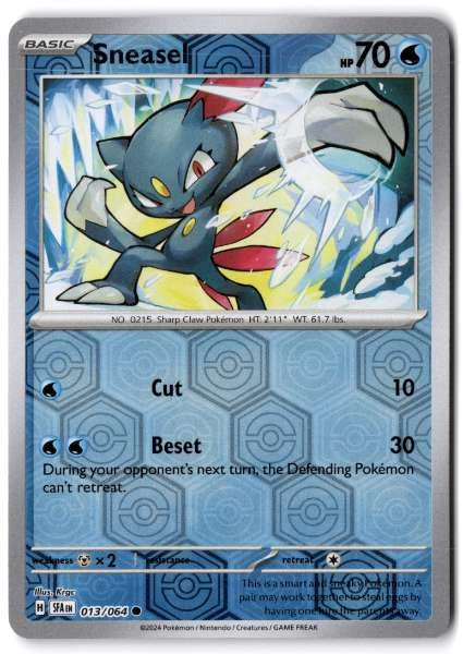 Sneasel - Shrouded Fable #013/064