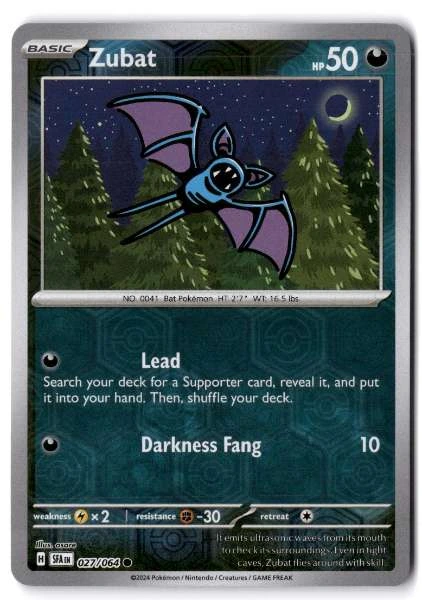 Zubat - Shrouded Fable #027/064