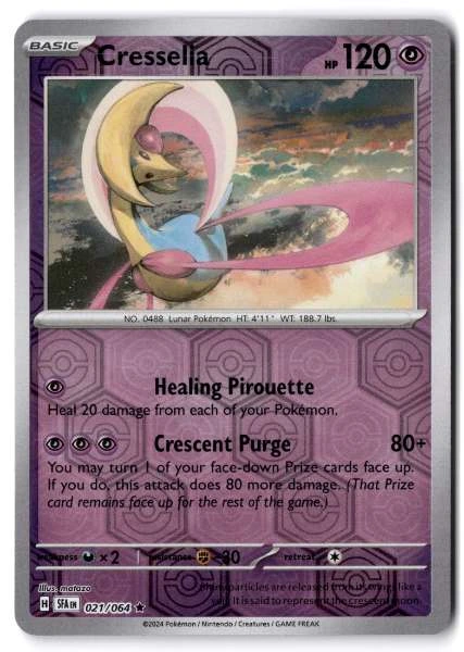 Cresselia - Shrouded Fable #021/064