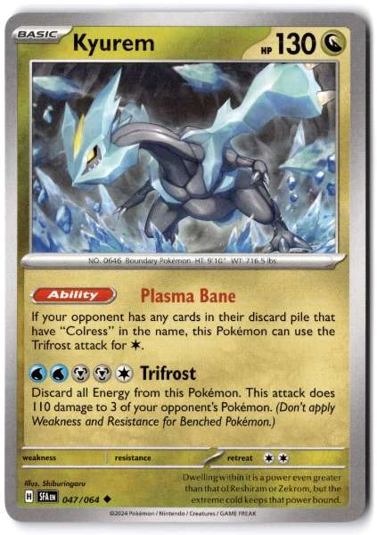 Kyurem - Shrouded Fable #047/064