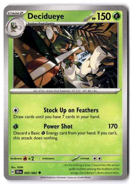 Decidueye - Shrouded Fable #005/064