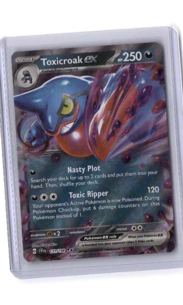 Toxicroak ex - Scarlet & Violet Base Set #131/198