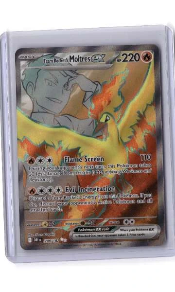 Team Rocket's Moltres ex - Destined Rivals #208/182
