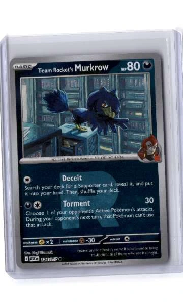 Team Rocket's Murkrow - Ascended Heroes #126/217