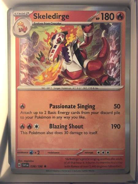 Skeledirge - Scarlet & Violet #038/198