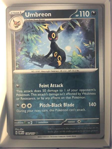 Umbreon - Obsidian Flames #130/197