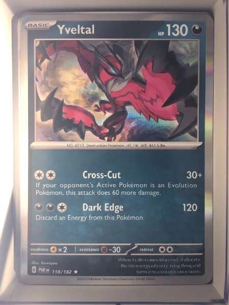 Yveltal - Paradox Rift #118/182