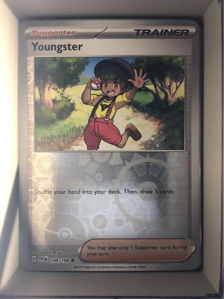 Youngster Reverse Holo - Scarlet & Violet #198/198