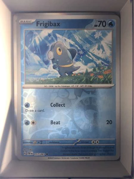 Frigibax - Paldean Fates #017/091