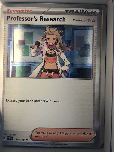 Professor's Research - Scarlet & Violet #189/198