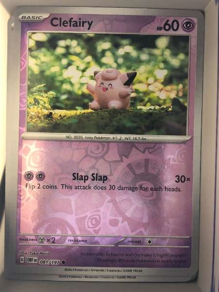 Clefairy - Obsidian Flames #081/197
