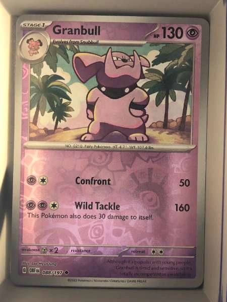 Granbull - Obsidian Flames #088/197