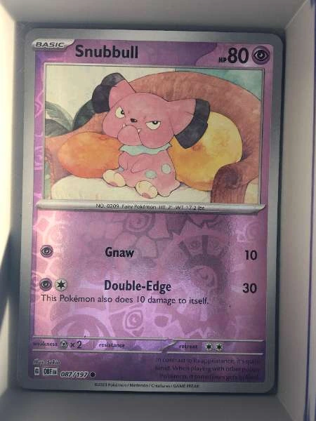 Snubbull - Obsidian Flames #087/197