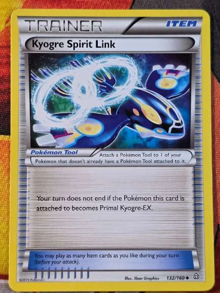 Kyogre Spirit Link - Primal Clash #132/160