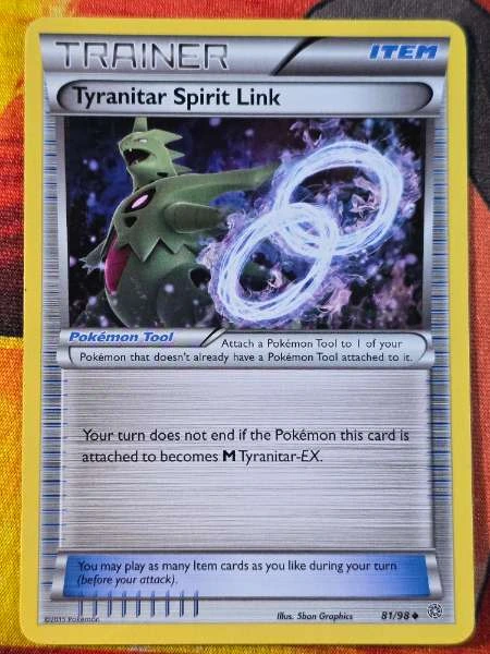 Tyranitar Spirit Link - Ancient Origins #81/98