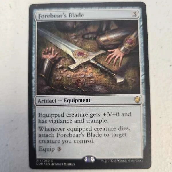 Forebear's Blade - The List Reprints #214/269