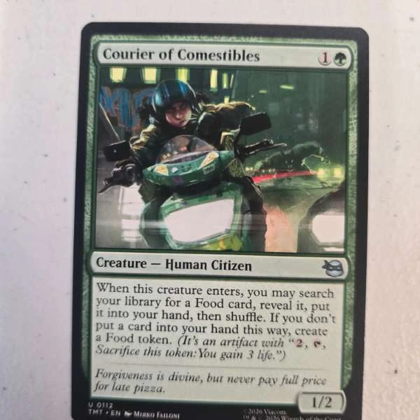 Courier of Comestibles - Teenage Mutant Ninja Turtles #0112