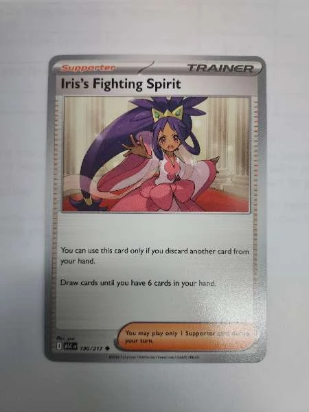 Iris's Fighting Spirit - Ascended Heroes #190/217