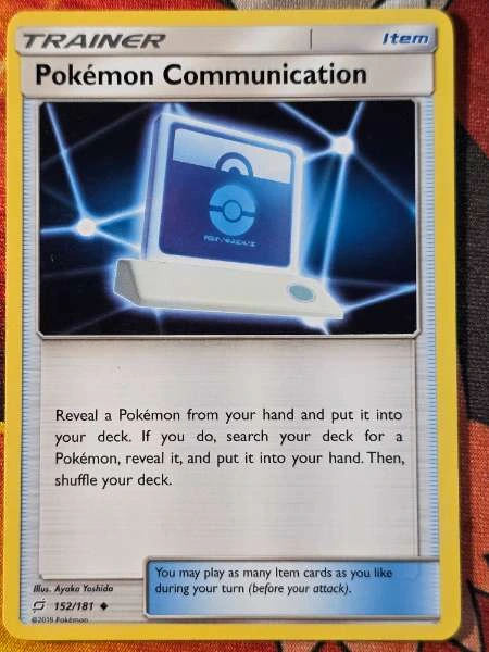 Pokémon Communication - Team Up #152/181