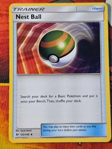 Nest Ball - Sun and Moon Base Set #123/149