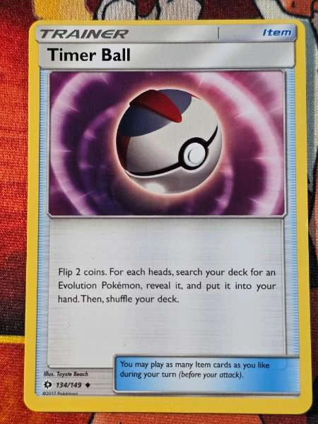 Timer Ball - Sun and Moon Base Set #134/149