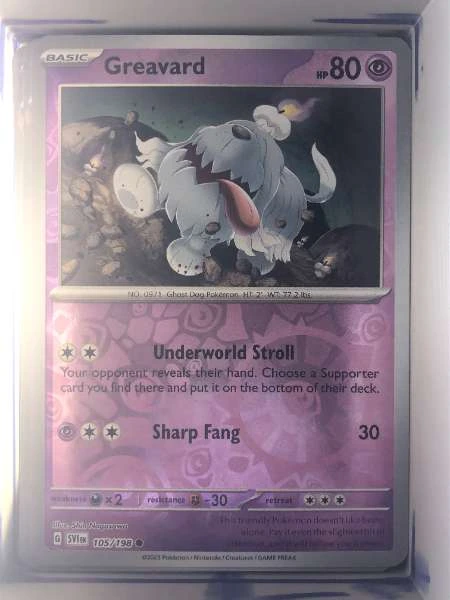 Greavard - Scarlet & Violet #105/198