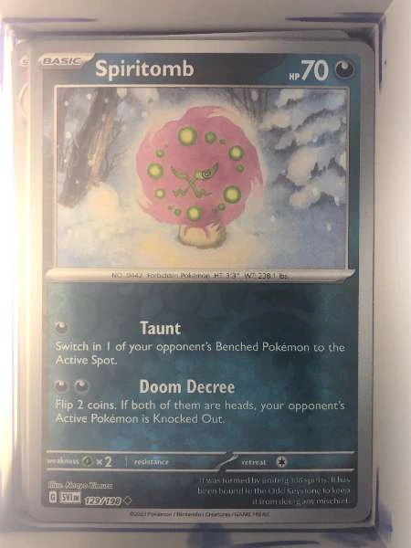 Spiritomb - Scarlet & Violet #129/198