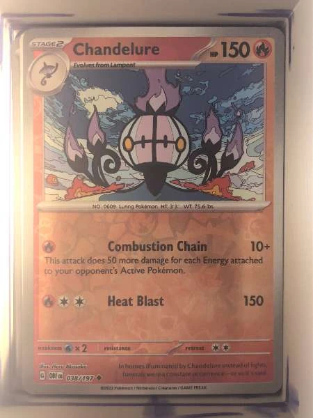 Chandelure - Obsidian Flames #038/197