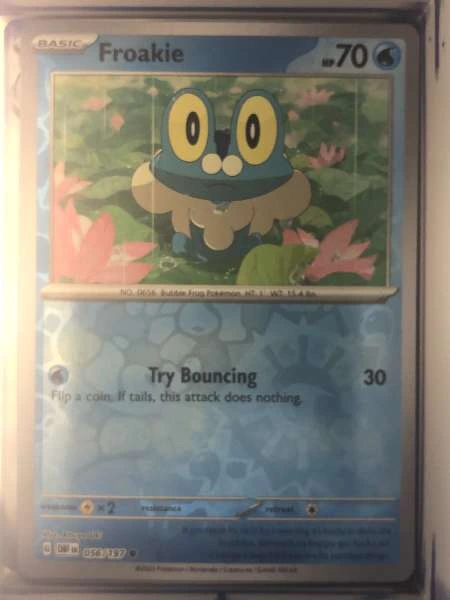 Froakie - Obsidian Flames #056/197