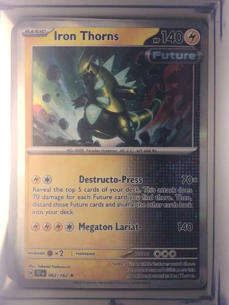 Iron Thorns Holo - Temporal Forces #062/162