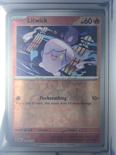 Litwick - Obsidian Flames #036/197