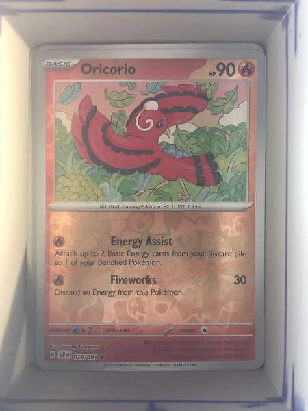 Oricorio - Surging Sparks #028/191
