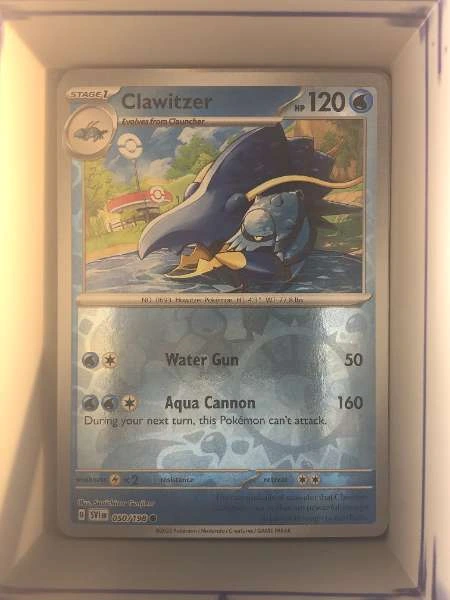 Clawitzer - Scarlet & Violet #050/198