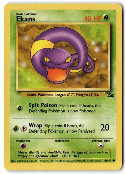 Ekans - Fossil #46/62