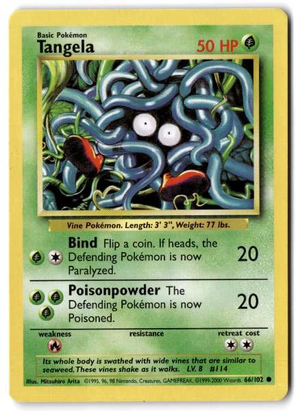 Tangela - Base Set #66/102