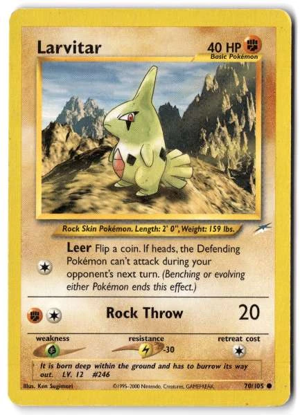 Larvitar - Neo Destiny #70/105