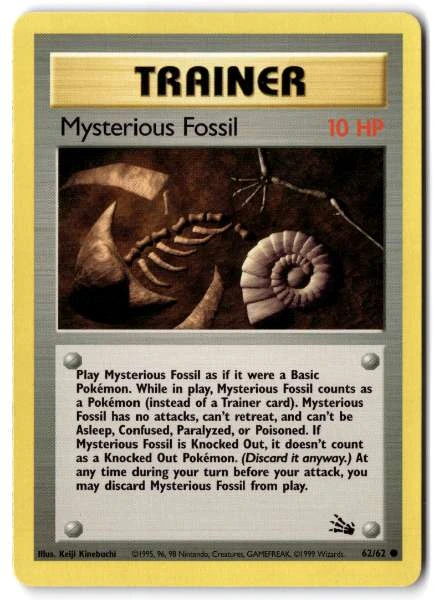 Mysterious Fossil #62/62
