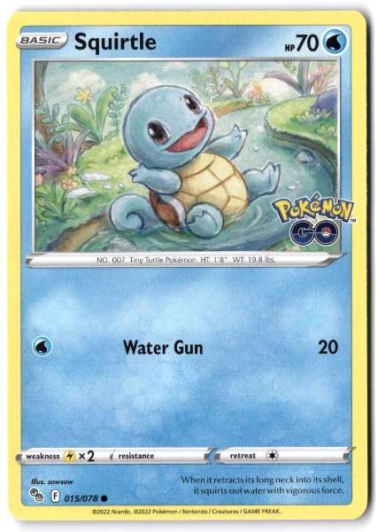 Squirtle - Pokemon GO #015/078