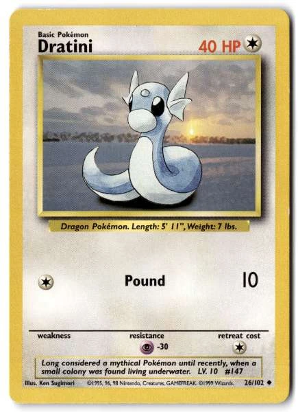 Dratini - Base Set #26/102